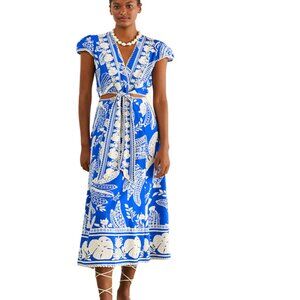Farm Rio Lace Banana Midi Dress